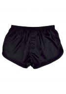 Herren Shorts Seide - schwarz